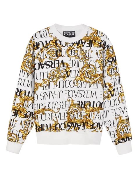 versace jeans couture logo sweatshirt|versace jeans couture ittierre.